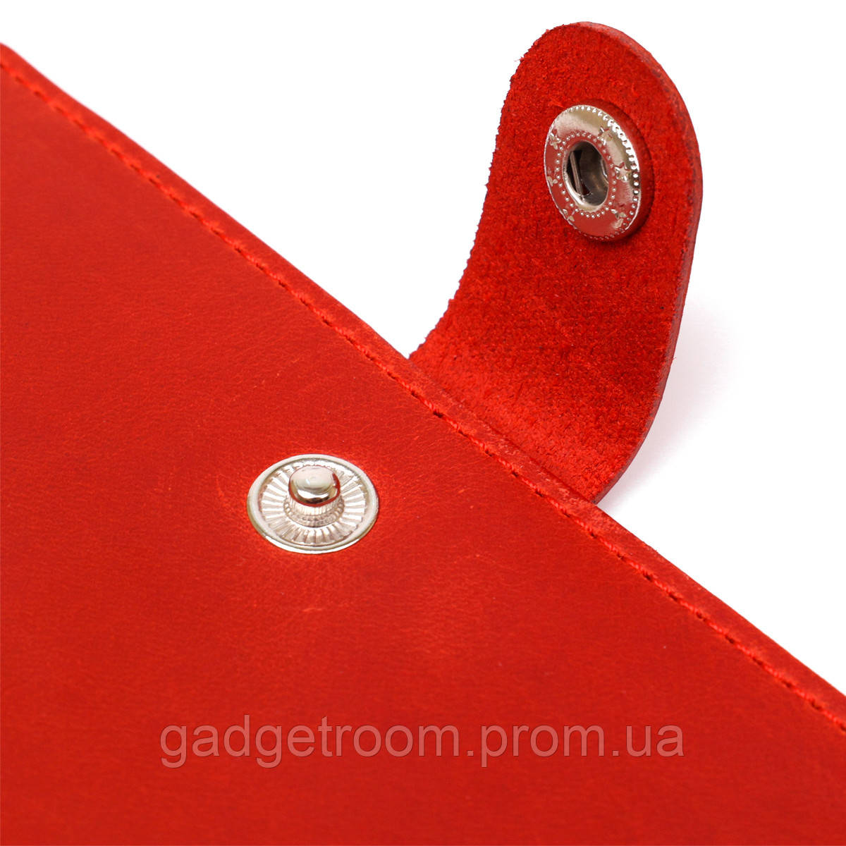 Матовый кожаный тревел-кейс Shvigel 16519 Красный GR, код: 7487362 - фото 3 - id-p2168253572