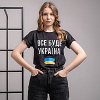 Футболка женская 200075 р.XL Fashion Черный GG, код: 8217444