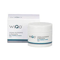 Поживний та зволожуючий крем для нормальної шкіри WiQo Crema Nutriente e Idratante Viso Pelli Normali 50 мл