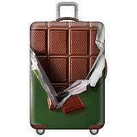 Чехол для чемодана Turister модель Chocolate размер L Разноцветный (TCh_116L) PP, код: 6656413