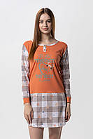 Ночная сорочка женская Lush 4022 XL Разноцветный (2000990200235) EV, код: 8418038