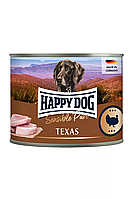 Влажный корм для собак Happy Dog с индейкой Sens Truthahn Pur Ds 200 g PP, код: 7722097