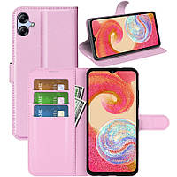 Чехол-книжка Litchie Wallet Samsung Galaxy A04E Light Pink KB, код: 8130927