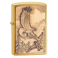 Зажигалка бензиновая Zippo Where Eagless Dare (20854) KB, код: 7432000