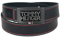 Чоловічий ремінь під джинси Skipper синій DS