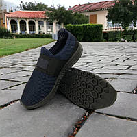 Мужские кроссовки из сетки 41 размер. Летние кроссовки сетка, обувь для бега. Модель 44252. VI-847 Цвет: синий
