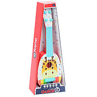 Детская музыкальная игрушка Гитара Жираф 898-39, 4 струны от EgorKa