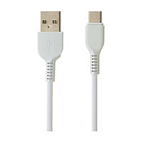 Кабель USB Hoco X20 USB - Type C Белый EM, код: 7673600