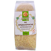 Рис среднезернистый шлифованный без глютена Ms. Tally 1 кг DS, код: 7693311