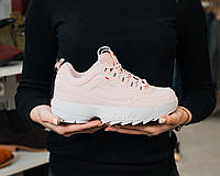 Кросівки жіночі Fila Disruptor II Pink філа дісраптор рожеві