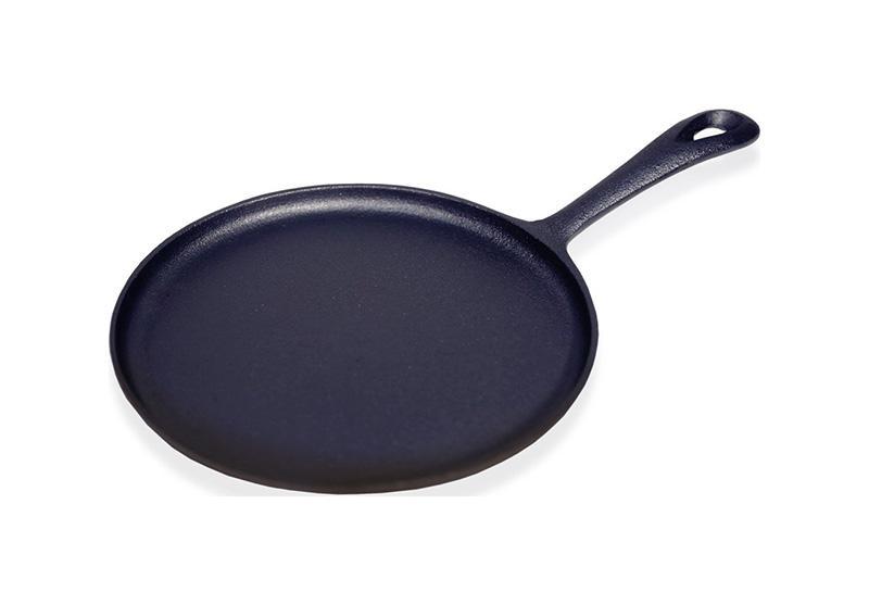 Сковорідка для млинців чавунна Fissman Naestved 20 см Чорний DP60668 CP, код: 7470651