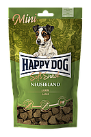Мягкое лакомство для собак мелких пород Happy Dog Mini Soft Snack Neuseeland со вкусом ягненк UN, код: 7721948