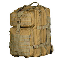 CamoTec рюкзак Foray Coyote, рюкзак тактичний 50л, армійський рюкзак койот 50л, рюкзак похідний військовий