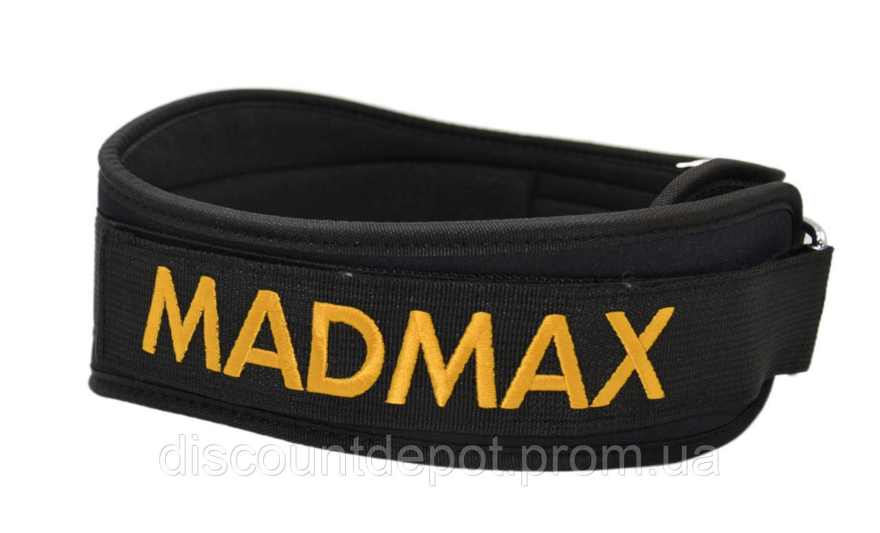 Пояс для тяжелой атлетики MadMax MFB-313 Body Conform XXL Black DD, код: 8216211 - фото 1 - id-p2168392275