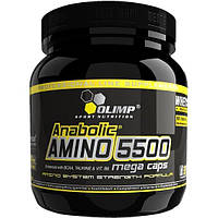 Аминокислота BCAA для спорта Olimp Nutrition Anabolic Amino 5500 400 Caps CP, код: 7518661