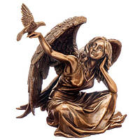 Статуэтка Ангел с голубем Veronese AL29854 CP, код: 6673613