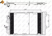 35556 NRF Радиатор кондиционера