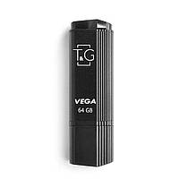 USB-накопичувач TG 64 Gb Vega 121 USB Flash Drive 2.0 64 Гб Black UN, код: 8062937