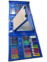 Набір для малювання SUNROZ Mega Art Set з мольбертом Блакитний (5517) UN, код: 1389149