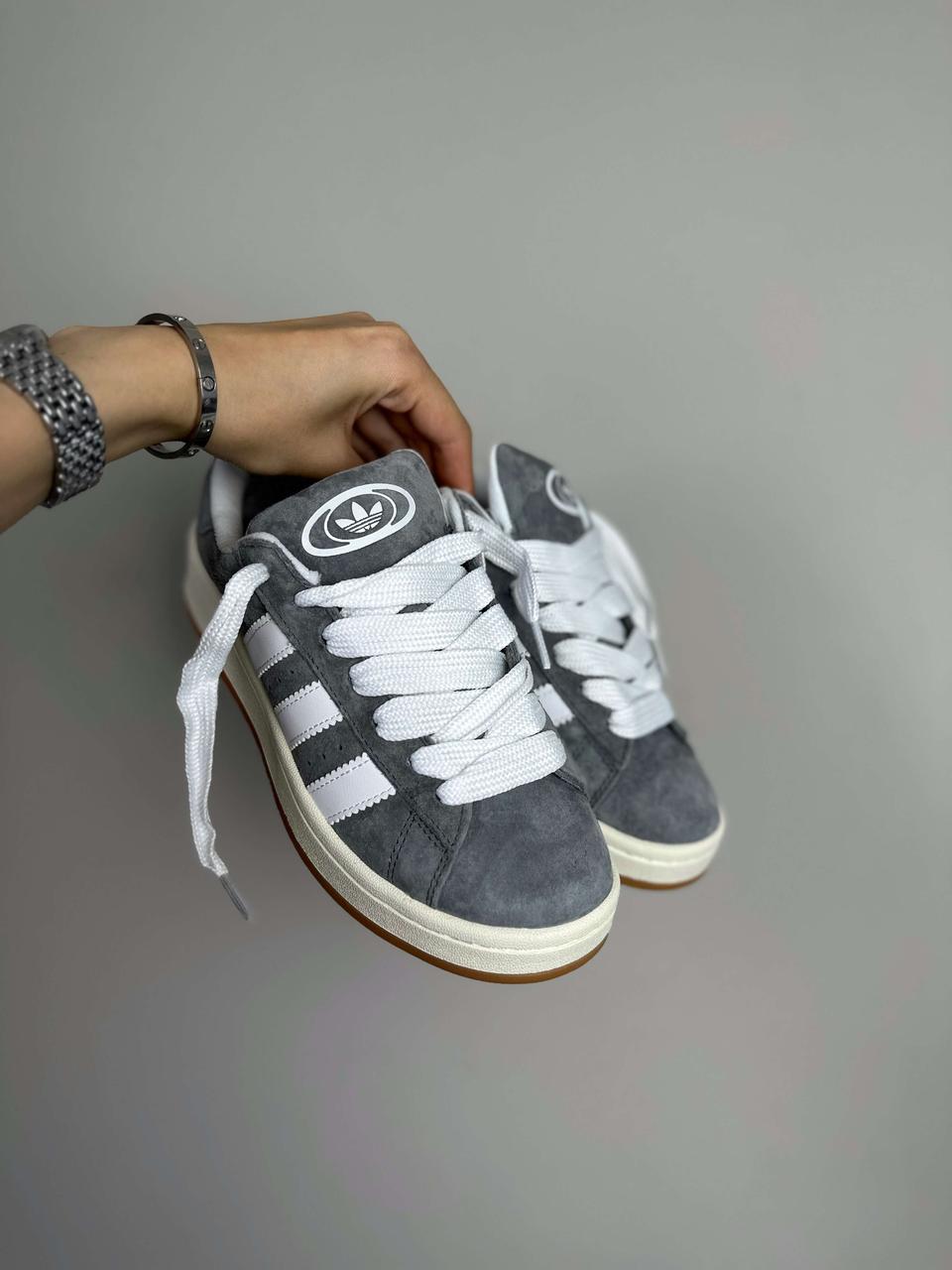 Adidas Campus 00s Grey White sale - фото 6 - id-p2168424081