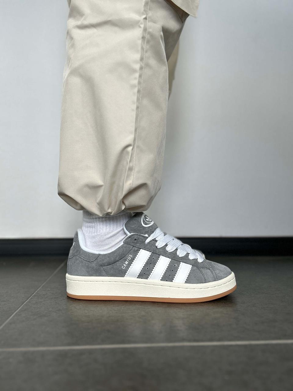 Adidas Campus 00s Grey White sale - фото 7 - id-p2168424081