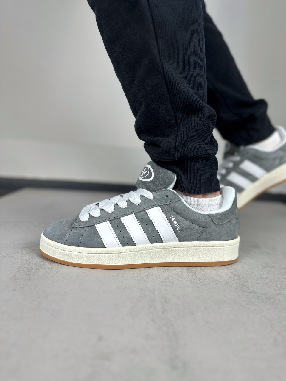 Adidas Campus 00s Grey White sale - фото 10 - id-p2168424081