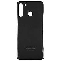 Задняя крышка Walker Samsung A215 Galaxy A21 Original Quality Black EM, код: 8096883