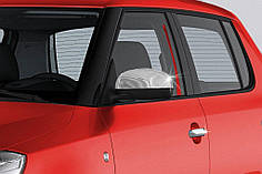 Накладки на дзеркала  2 шт  нерж  для Seat Toledo 2012-2024 рр