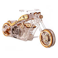 Механический 3D конструктор Veter Models Chopper-V1 Модель мотоцикла BF, код: 7850613