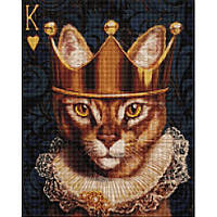 Алмазная мозаика Король сердец ©Lucia Heffernan Brushme DBS1216, 40x50 см UM, код: 8365301