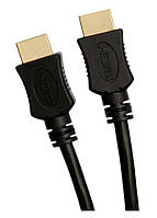 Кабель Tecro (LX 01-50) HDMI(M)-HDMI(M) v.1.4, 1.5м Black SB, код: 6703830