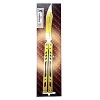 Сувенирный нож «Бабочка LEGASY» Золото Сувенир-Декор (SO2BAL-G) KC, код: 7595372