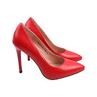 Туфлі жіночі Erisses червоні натуральна шкіра 967-22DT 34 SB, код: 7571502