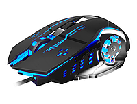 Игровая компьютерная мышь Zornwee Z32 проводная с подсветкой Black (3_02371) KC, код: 7812109