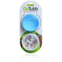 Набор контейнеров Humangear GoTubb 2-Pack Large Clear Blue 87 мл (1054-022.0049) TE, код: 7415844