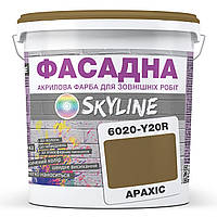 Краска Акрил-латексная Фасадная Skyline 6020-Y20R (C) Арахис 1л TH, код: 8206515