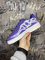 Nike Air Force 1 QS Purple Skeleton Halloween хорошее качество кроссовки и кеды хорошее качество Размер 37