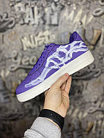 Nike Air Force 1 QS Purple Skeleton Halloween хорошее качество кроссовки и кеды хорошее качество Размер 40