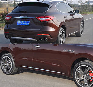 Хром накладки  набір  для Maserati Levante, фото 2