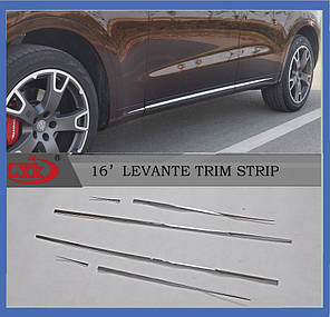 Хром накладки  набір  для Maserati Levante, фото 2