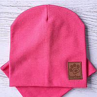 Детская шапка с хомутом КАНТА размер 48-52 Розовый (OC-270) TV, код: 1899964