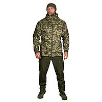 Куртка Stalker SoftShell Хищник пиксель (7495), L