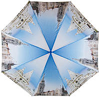 Женский зонт полуавтомат SL Голубой (PODSL21303-2) KC, код: 8342791
