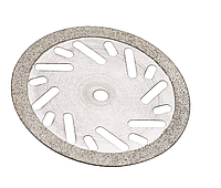 Стоматологический тонкий ультра-тонкий двухсторонний алмазный режущий диск 1 шт TE, код: 2593830