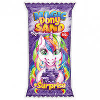 Кінетичний пісок Magic Pony Sand Danko Toys MPS-01 рос 150 г Фіолетовий KC, код: 8248740