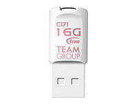 Флеш-накопитель USB 16GB Team C171 White (TC17116GW01) FS, код: 1901205