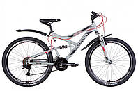 Велосипед ST 26 Discovery CANYON DD рама 17.5 с крыльями Черный (OPS-DIS-26-447) KC, код: 8381535