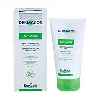 Глубоко очищающий гель для лица Farmona Dermacos Anti-Acne 150 мл (5900117095270) KC, код: 8213567