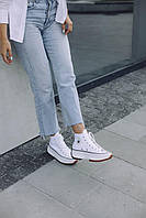 Converse Run Star Hike Hi White Black Gum хорошее качество кроссовки и кеды хорошее качество Размер 36