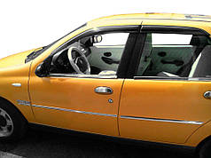 Молдинг дверний  нерж.  для Fiat Albea 2002-2024 рр